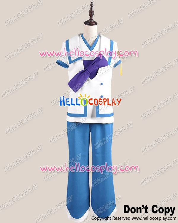 

From The New World Cosplay Mamoru Ito School Uniform Costume H008