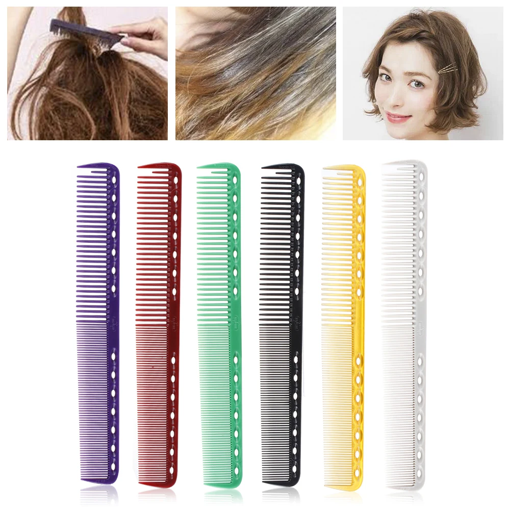 1 PC Professional  Anti-static Salon Flattop Cutting Comb Carbon Anti-static Hairdressing Brush Women Hair Styling Tools