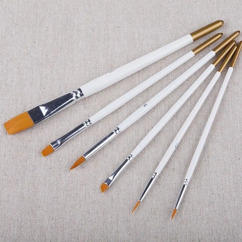 Professional Painting Set 6pcs/set Acrylic Oil Watercolors Artist Paint Brushes Dropshipping