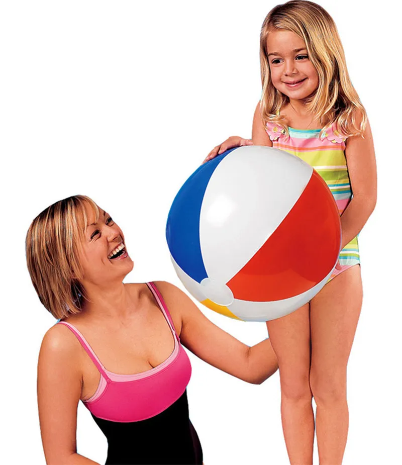 Over 3 years Children kids Four-color beach ball toy