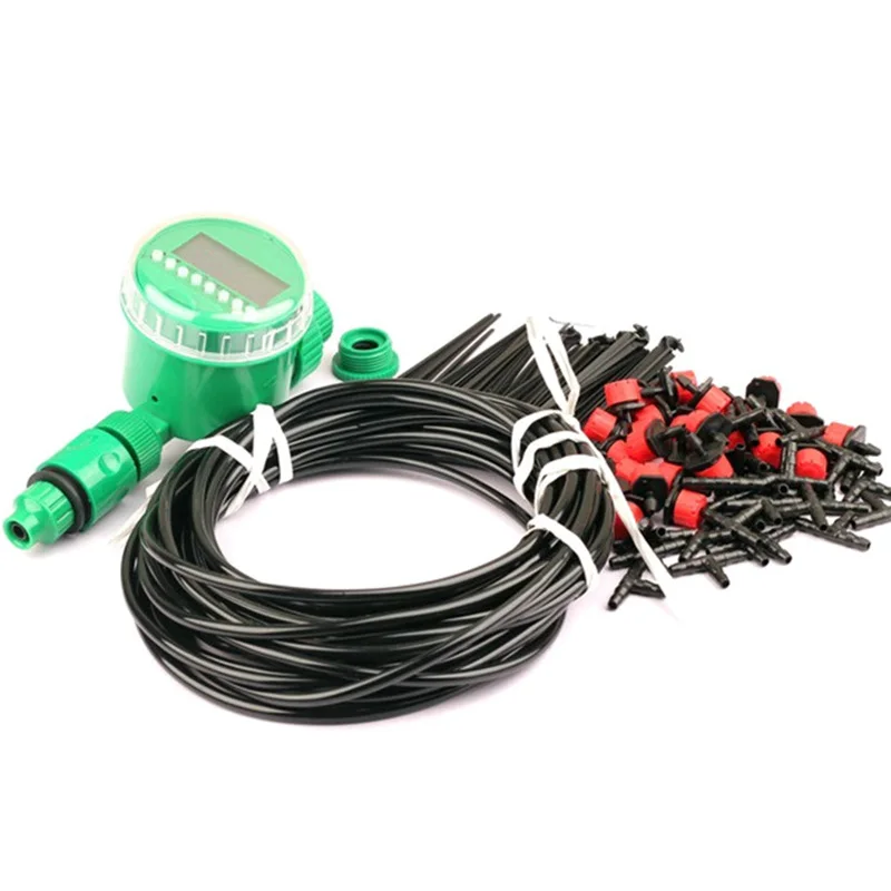 

1Set 25m 4/7mm Hose Drip Irrigation System Garden Automatic Watering System Gardening Irrigator 30pcs Drippers Sprayer Nozzles