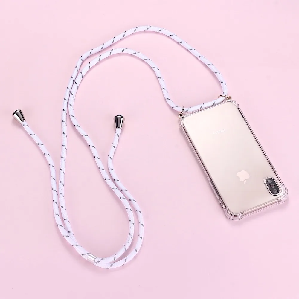 Strap Cord Chain for Phone Travel Necklace Lanyard Mobile Phone Case Carry Cover to Hang for iPhone 14 14Pro Max 14Plus 13Promax