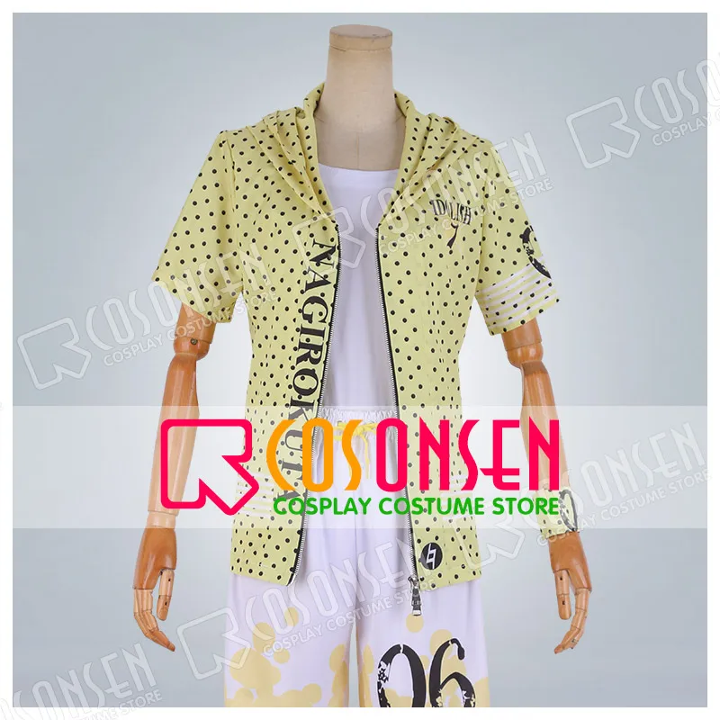 

IDOLiSH7 Let's SUMMER Nagi Rokuya Cosplay Costume NATSU Shiyouze! COSPLAYONSEN All Sizes