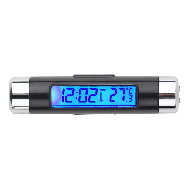 Car Car Digital Clock Led Thermometer Dual Temperature Gauge Voltage Tester For Citroen C1 C2 C3 C4 C4 Aircross C4 Cactus C5 C6