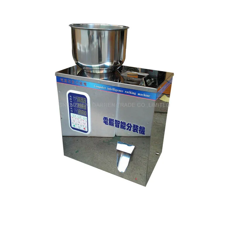 1PCS 1-50g tea Packaging machine filling machine  granule medlar automatic weighing machine powder filler