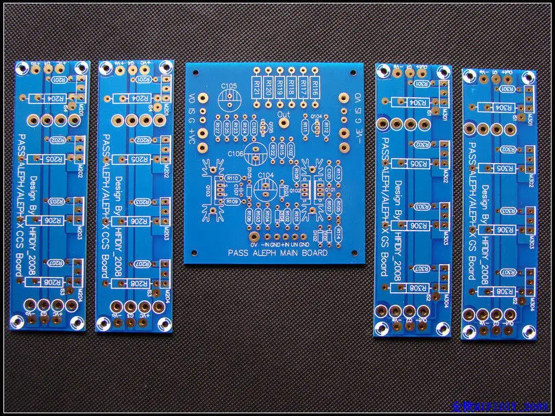 

ZEROZONE One set Mono 100W Pure Class A Power amp PCB base on Classic PASS Aleph2 L6-18