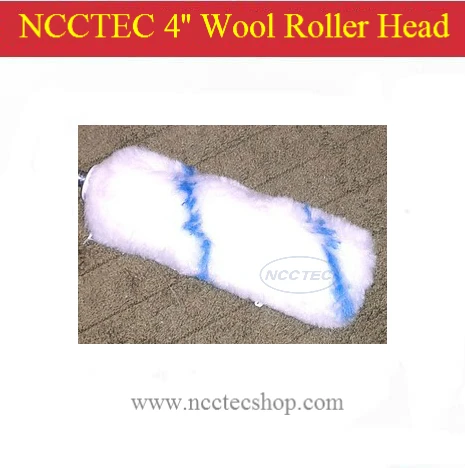 

4'' Water-based latex paint brush roller HEAD | 100mm wool paint roller head without handle