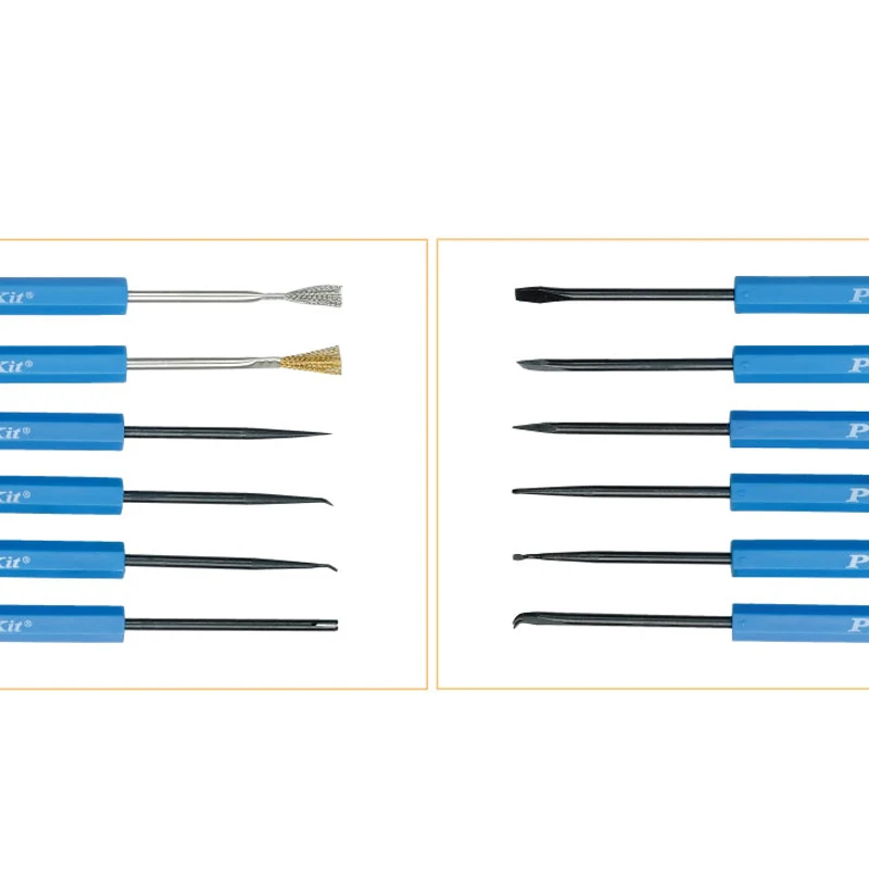 Pro'skit 6 pçs/lote Ferramentas Especializadas para Auxiliar De Solda Varetas para P. C. PLACA de Trabalho De Solda