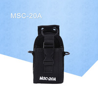 Genera KSUN MSC-20A Walkie Talkie Holder Pouch Case for Yaesu Motorola CB Radio BAOFENG UV-5R UV-5RE Plus UV-B5 UV-82 UV-B5