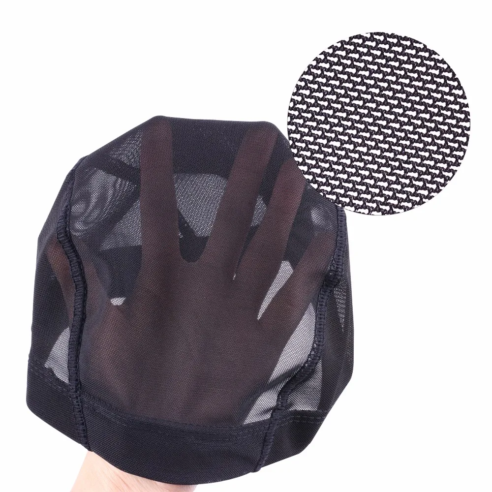 Mesh Dome Cap for Making Wigs, Stretchable Weaving Cap, Elastic Nylon Breathable Hairnet
