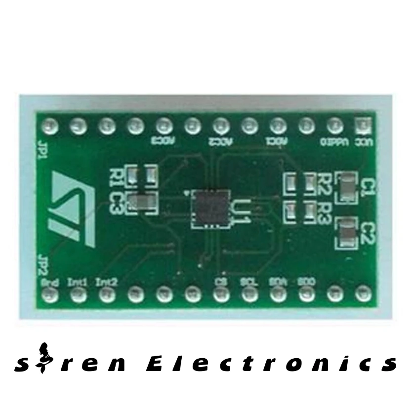 

1 шт. x плата адаптера STEVAL MKI105V1 LIS3DH для стандартной розетки DIL 24