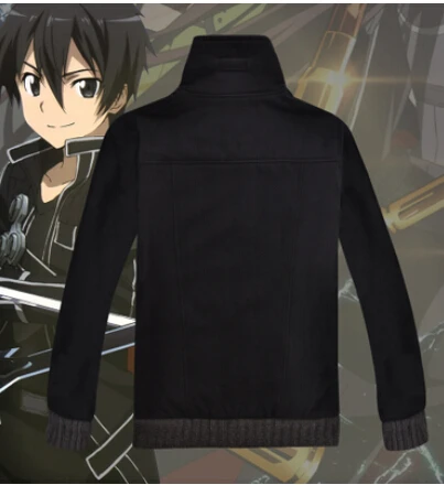 SBluuCosplay Kirito cosplay Coat Jacket Cosplay Costume