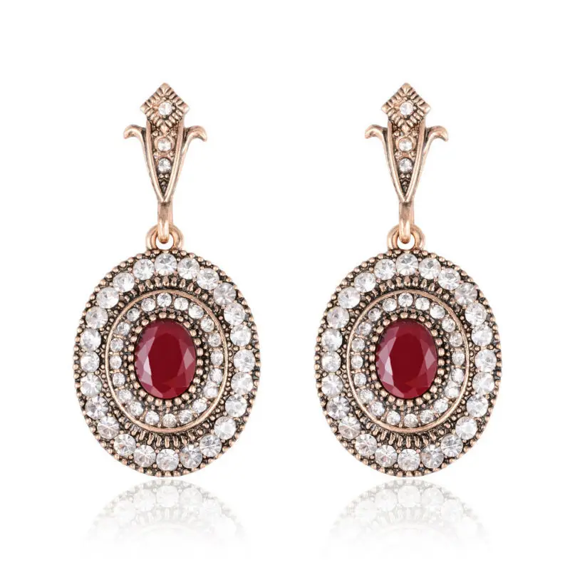 Joyme Brand Wedding Engagement Jewelry Clip-On Drop Earrings For Women  Crystal Earrings Ear From India Wholesale Brincos