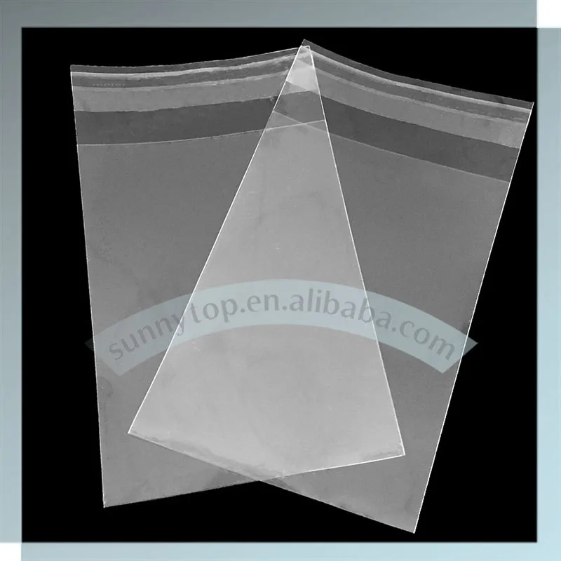 clear cellophane bag C5 167x229mm with lip and seal tape 6.5x9 inch, quality cello bag for cards & envelopes