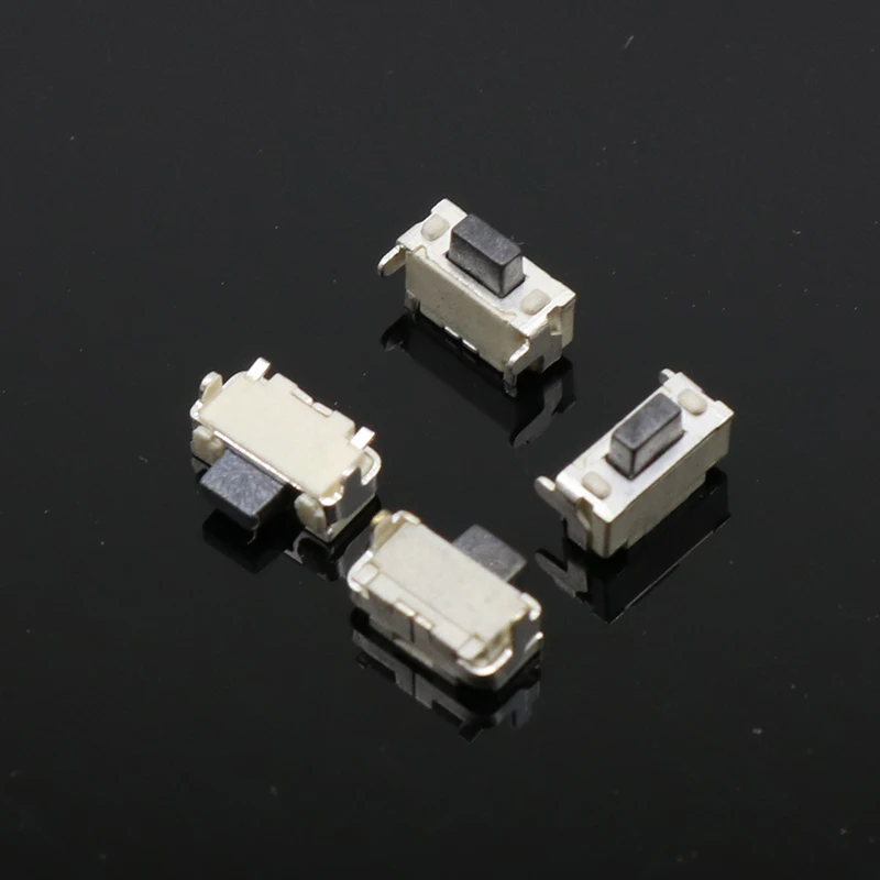 10pcs/lot 2x4 2*4*3.5 MM micro SMD Tact Switch side button Switch phone button