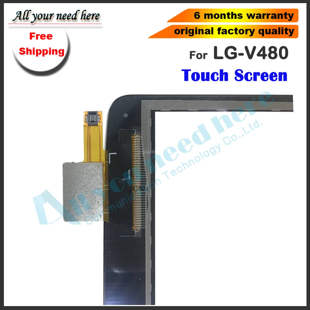 Touch Screen Panel Replacement for LG G Pad F 8.0, V480, V490 Digitizer, Tablet PC Part, Free Shipping + Tools, 8