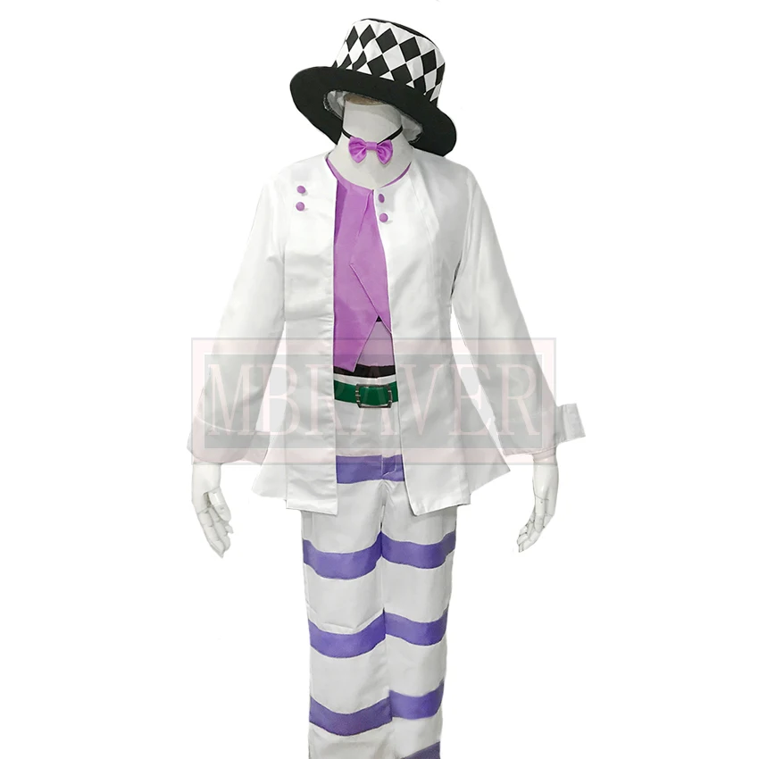 Caesar Anthonio Zeppeli Cosplay Costume Halloween Uniform Outfit Cosplay Costume Customize Any Size