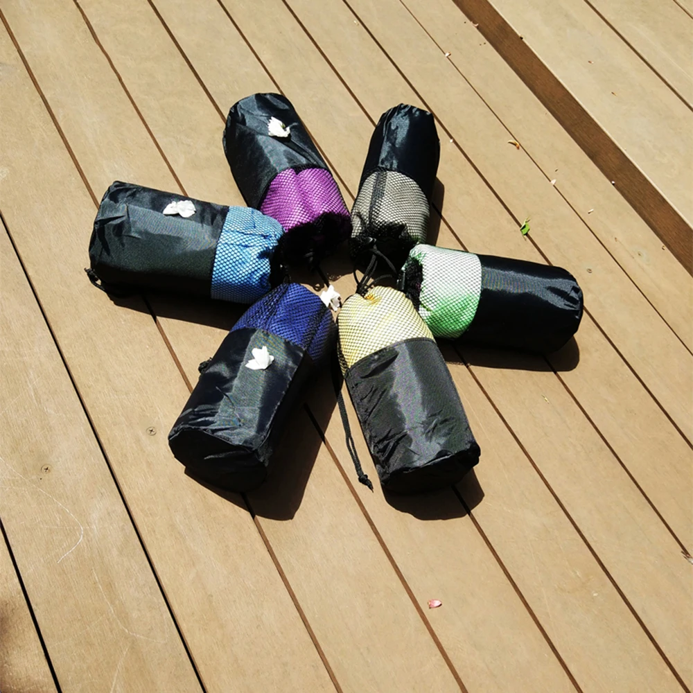 ジッパー付きスポーツタオル,ビーチタオル,マイクロファイバー,生地,メッシュ,速乾性,旅行ブランケット,水泳,キャンプ,ヨガマット