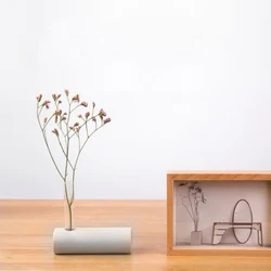Concrete silicone mold table top decoration flowerpot mold cement hydroponics vase mold