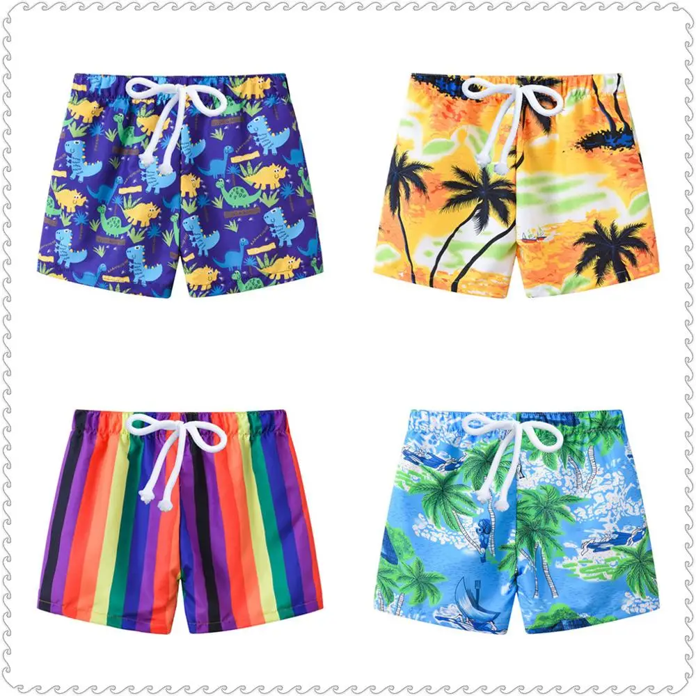 Casual Children Short Pants Baby Boys Vacation Clothes Beach Coast Swim Trunks Summer Pant Girls Short Panties Breeches Knicker