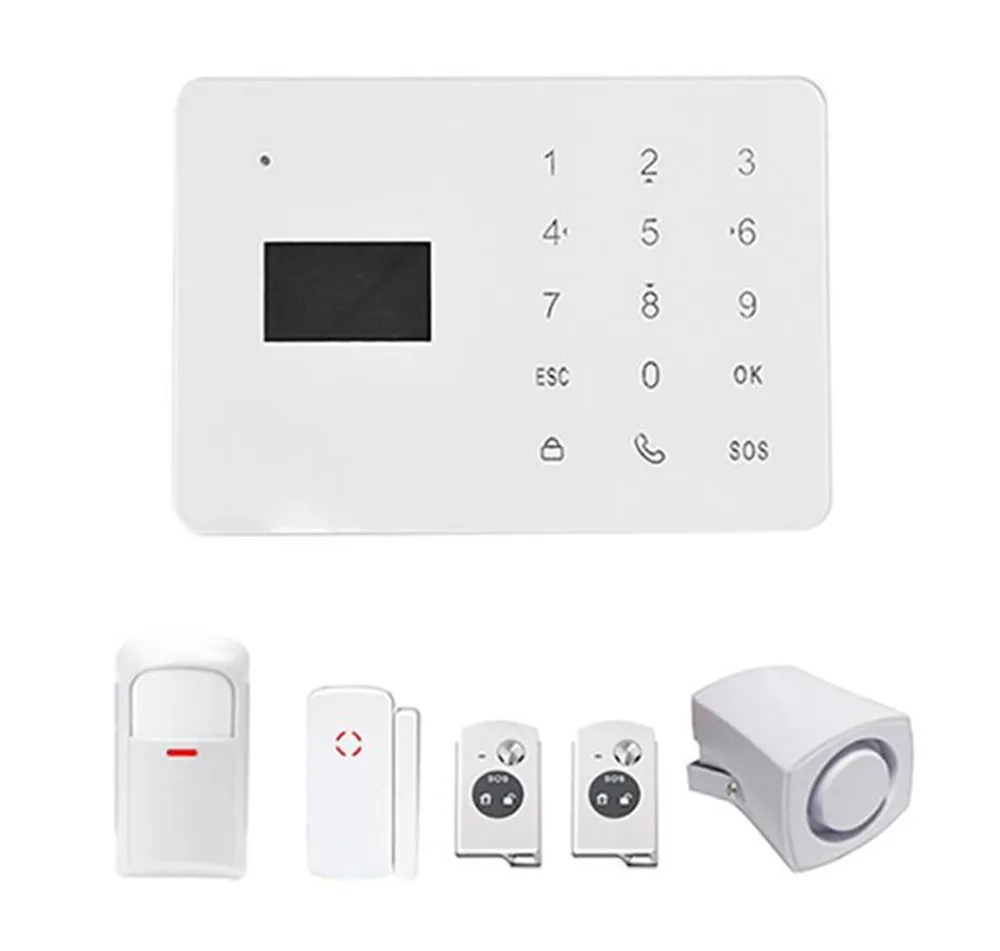 

APP Remote Control 433Mhz Wireless GSM Alarm System