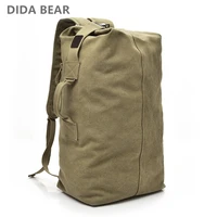 Mochila de viaje para hombre, bolso de mano de Montañismo de gran capacidad, bolsos de hombro tipo Bombonera de lona de alta calidad, mochilas para hombre