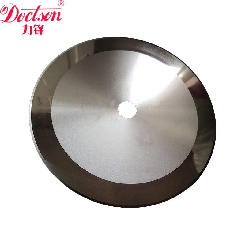 Customized Paper Flim Tape Fabric Tungsten Steel Cutting Circular Blade 80*25.4*1.2mm Tungsten Carbide Round Knife Rotary Blades