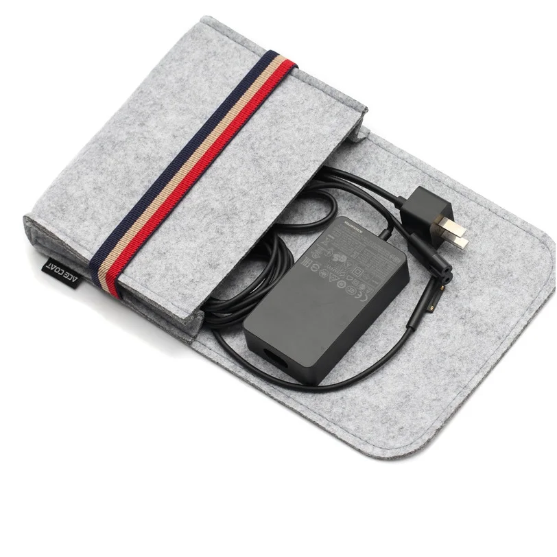 Elektronische Geräte Aufbewahrung tasche HDD Maus Adapter digitales Zubehör Filz beutel Mode tragbare Power Bank Fall Geldbörse