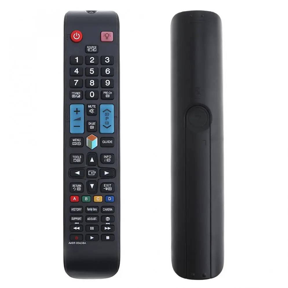 Black Universal TV Remote Control with Long Transmission Distance for SSUG AA59-00638A 3D Smart TV