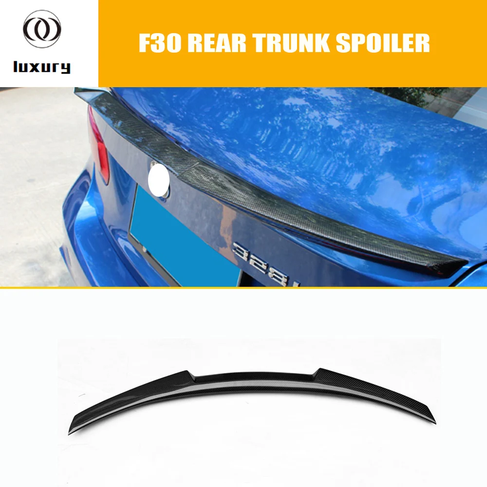 Carbon Fiber Rear Wing Spoiler for BMW F30 3Series 320i 328i 328d Sedan & F80 M3 2012 - 2020