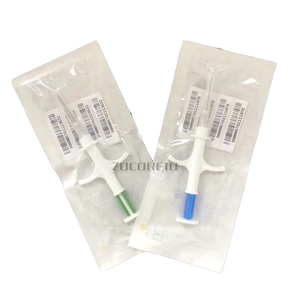 Animal EM4305 Microchip International Standard 134.2KHz FDX-B Pet Identification Chip Syringe