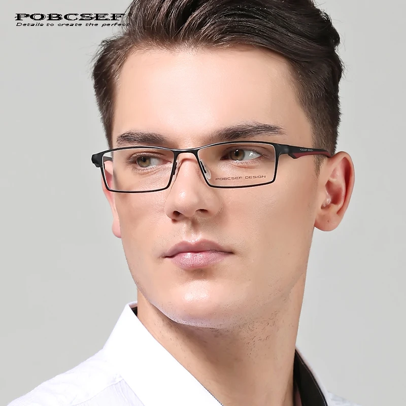 

2024 brand titanium metal eyeglasses frames men TR90 myopia optical glasses of computer nerd glasses frame monturas de gafas