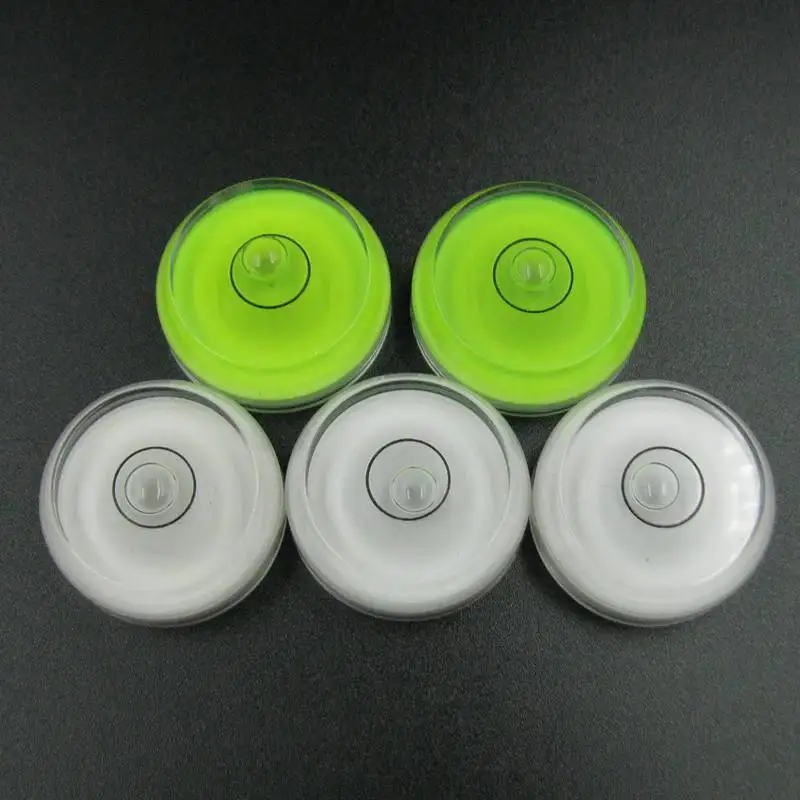 QASE Bubble spirit level Round bubble level Plastic Circular bubble level 25*10mm 30*11mm