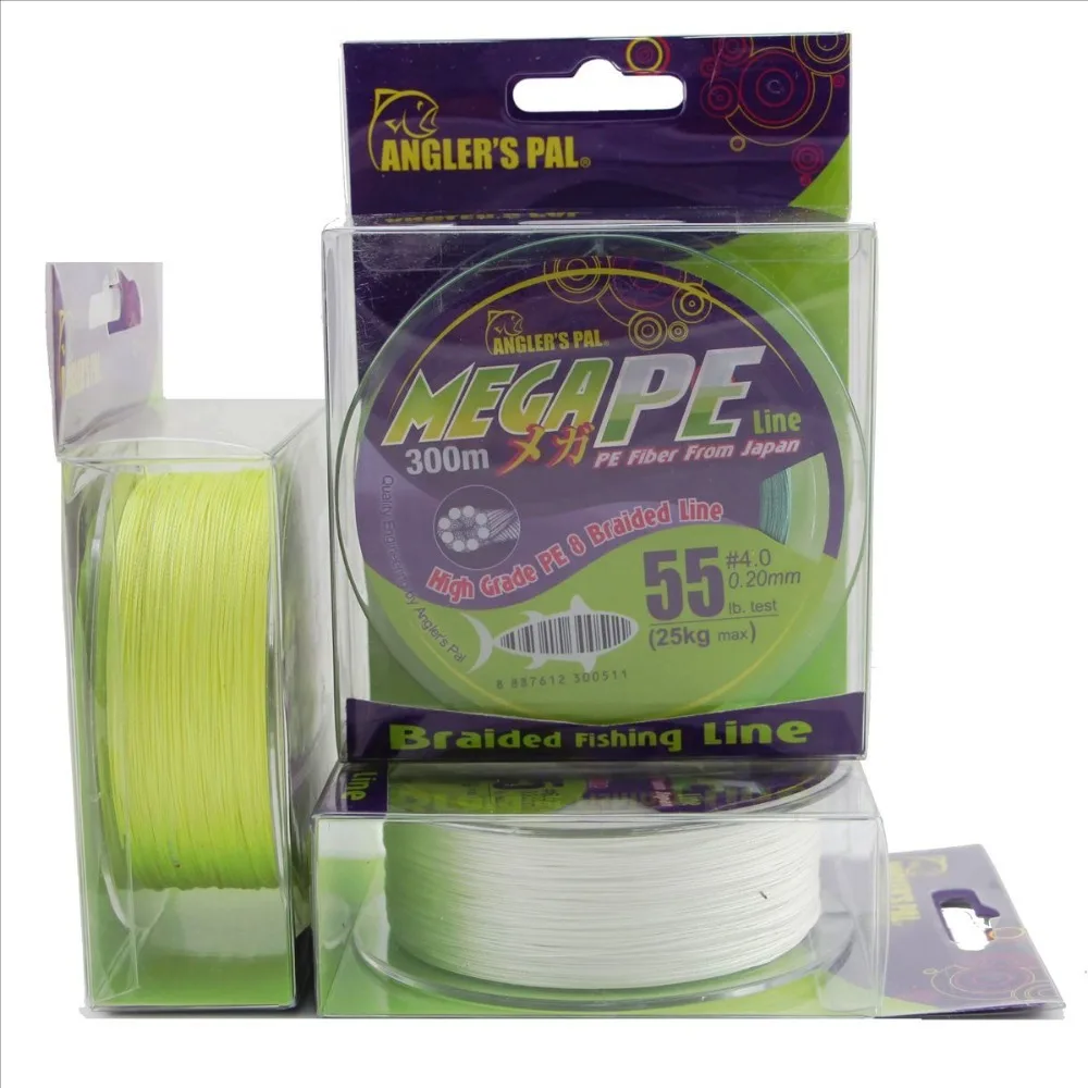 500M Anglers Pal MEGA X8 multifilament PE braided Japan fishing line 8 strands braid, Durable Fishing Equipment