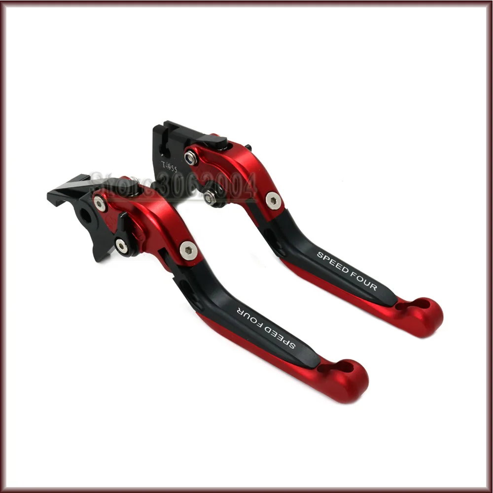 For TRIUMPH SPEEDFOUR SPEED FOUR 2003-2004 Motorcycle Accessories Folding Extendable Adjustable Brakes Clutch Levers CNC