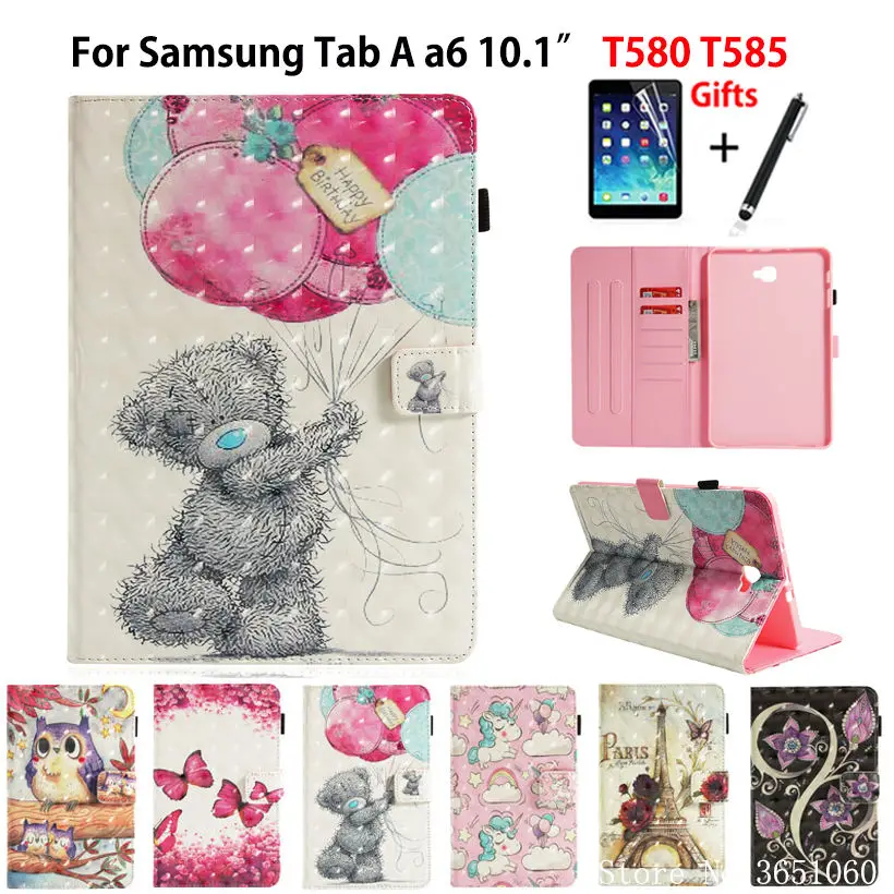 SM-T585 Tablet Case For Samsung Galaxy Tab A a6 10.1