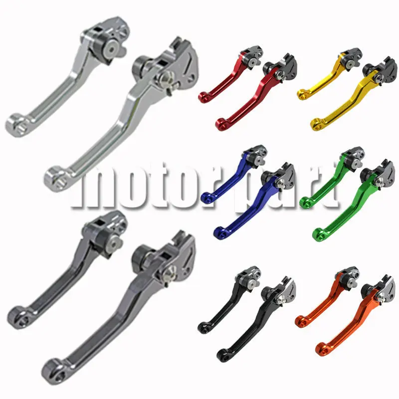 Motocross CNC Pivot Brake Clutch Levers For 1998-2007 Kawasaki KLX 250 D-TRACKER KLX250 Offroad Dirt bikes 99 00 01 02 03 04 05