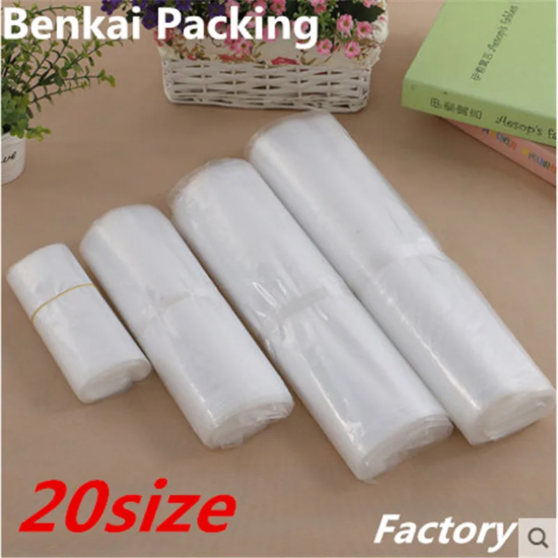 PE Flat Pocket Food Compression Vacuum Bag 8 Wire High Pressure Bag Transparent Plastic Bag Heat Sealed Pocket 100pcs Lot