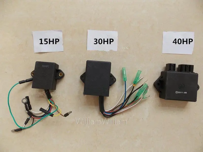 Free Shipping Parts For Yamaha And Pioneer 40 HP CDI Igniter Trigger