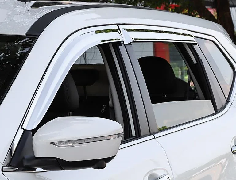 

FOR Nissan X-Trail X Trail 2014--2019 Auto Car Windows Rain Wind Sun Shield Deflector Visor Trim