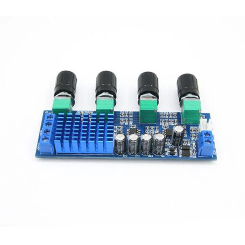 80W×2 12-24V Digital Power Amplifier Board TPA3116D2 Audio Amplifier Board High Power Tone Board Op Amp