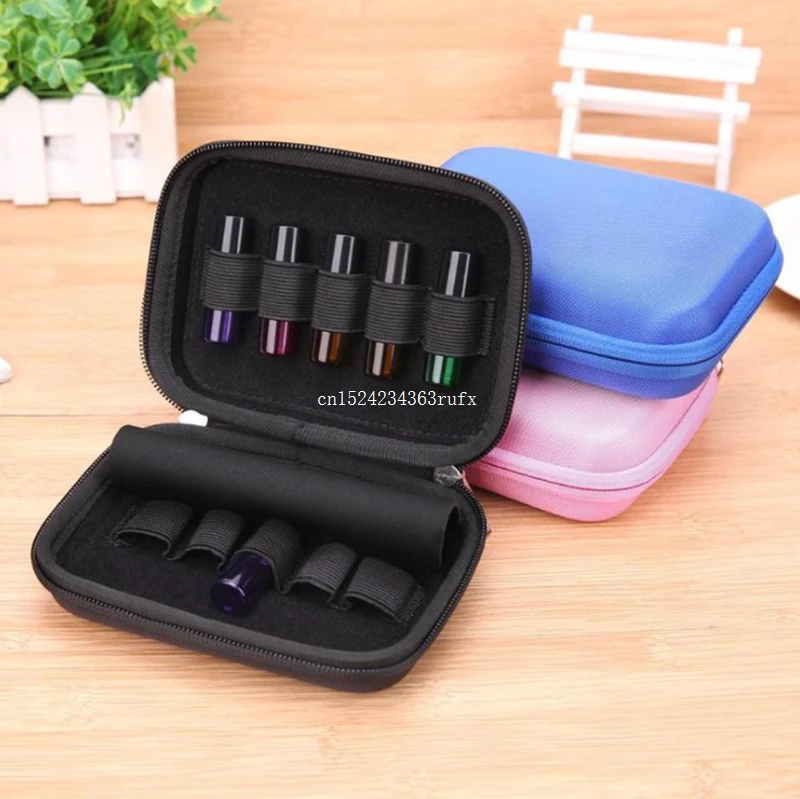 30pcs 10 Slot Bottle Case Protect Travel Carrying Organizer Holder for 10ML Rollers Essential Oils Bottle Storage Bag Wholesale