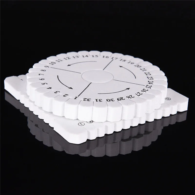 DIY Round Square Beading Cord Disc Disk Braiding Plate DIY Weaving Loom Braided for Home Garden Sewing Handmade Tool YH-460218