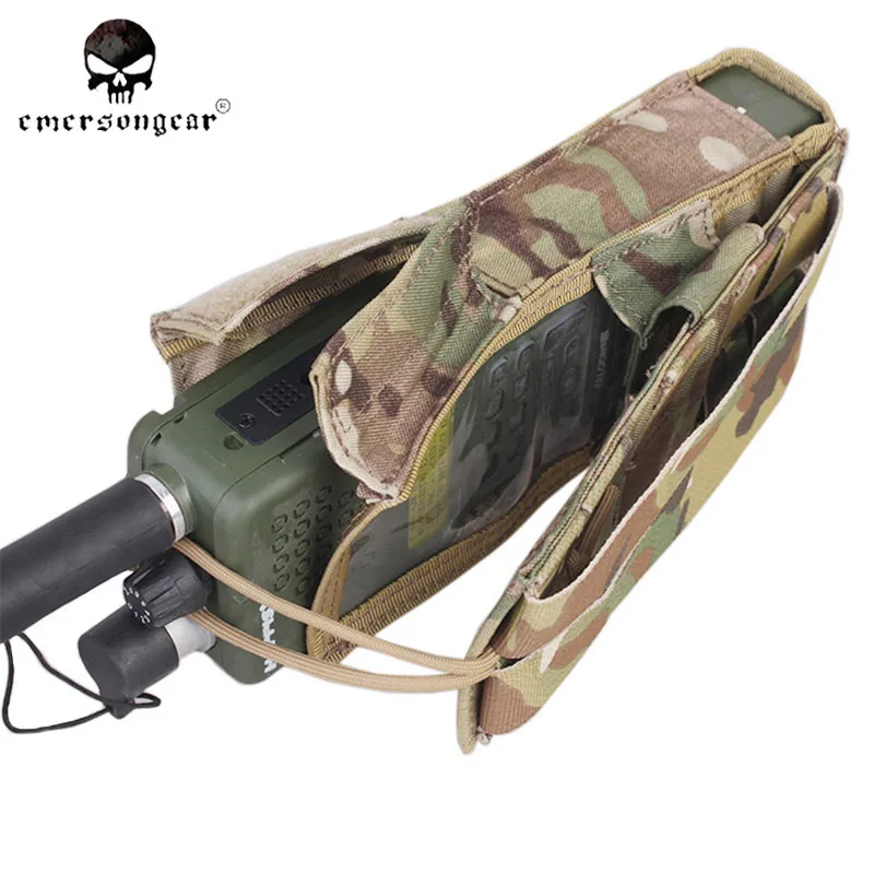 Imagem -02 - Bolsa de Rádio Tática Emersongear-molle Multicam Prc148 152 Em8350