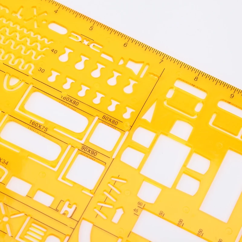 18k 樹脂定規プロユニバーサル家具建設建築家テンプレート定規学校アクセサリー