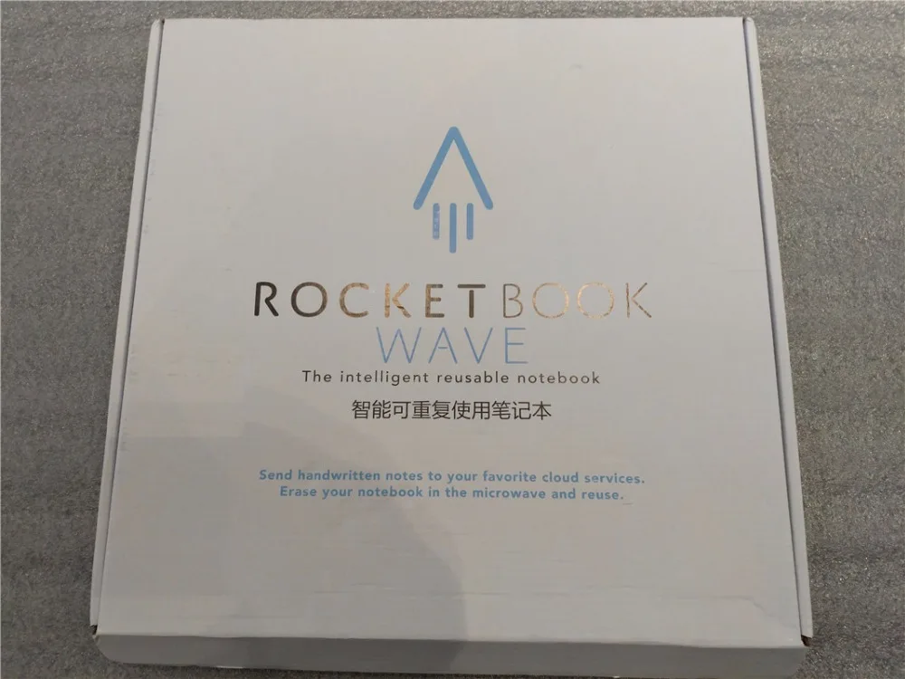 Hot Sale Rocketbook Wave Intelligent Smart Reusable Notebook Pilot FriXion pen