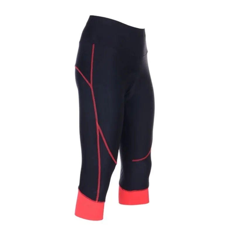 Moxilyn grau superior ciclismo shorts apertados 9d gel acolchoado bicicleta mtb esportes 3/4 shorts respirável calções de secagem rápida para mulher