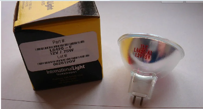 LT L6420-F 12V75W Halogen Lamp,ABI-7300,ABI-7500 Real Time PCR,ABI7300/7500 12V 75W Bulb To Part#4345287REV.C. L6420,L6420-K1