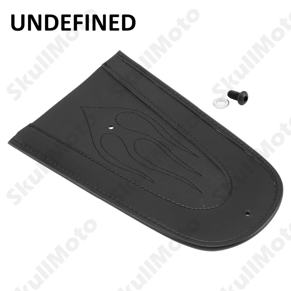 

Motorbike Parts Black Leather Flame Rear Fender Bib For Harley Sportster XL 883 1200 Solo Seat 2004-2013 2014 2015 UNDEFINED