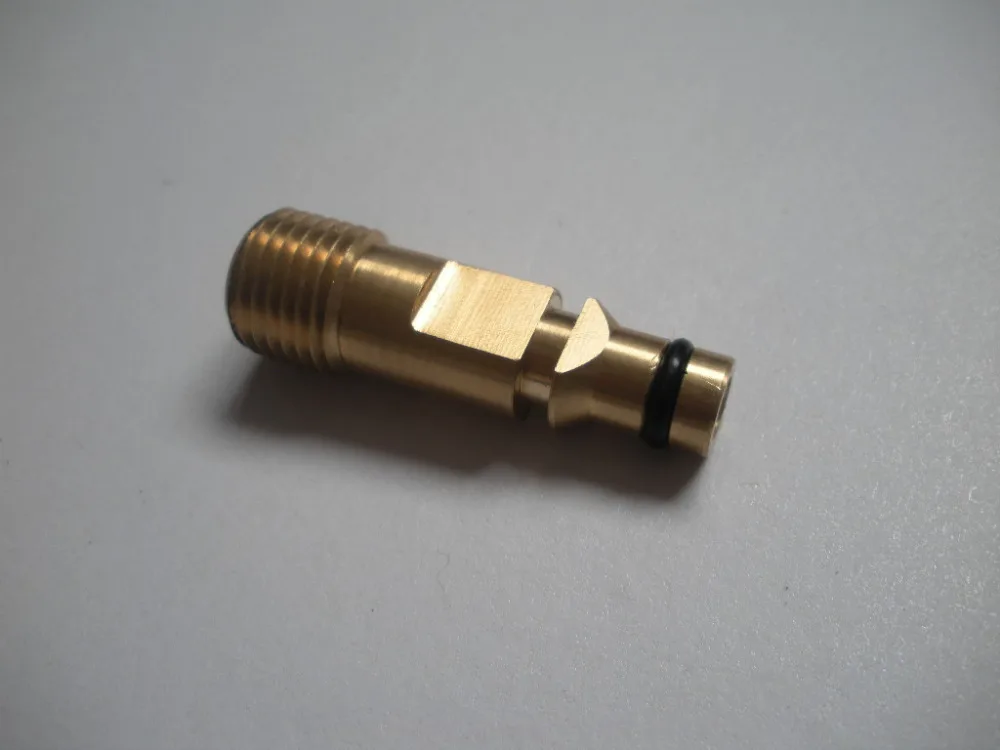 Quick connector adaptor fit Karcher K5,quick adator K5 gun Male screw thread M14*1.5 Taper hole